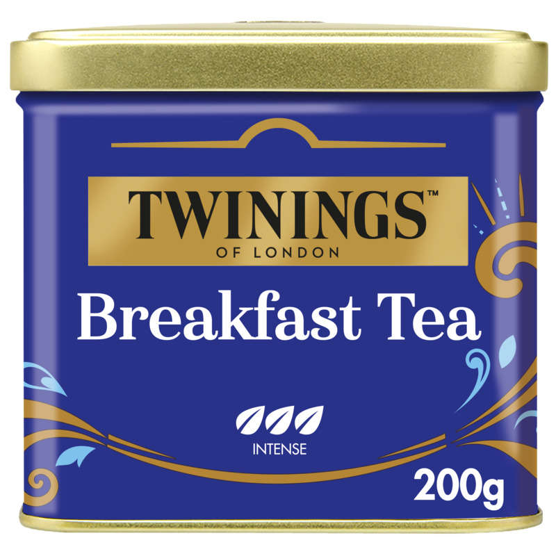 Twinings Thé Breakfast Tea, Intense Et Corsé 200g Twinings Thé Breakfast Tea, Intense Et Corsé 200G