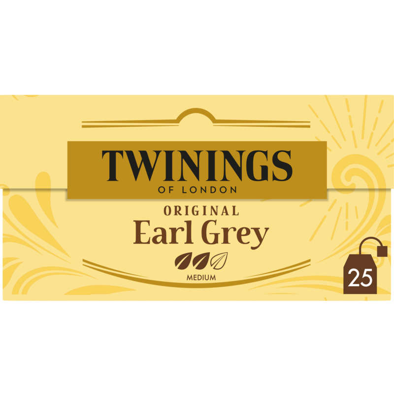 Twinings Thé Original Earl Grey 25 Sachets 50g Twinings Thé Original Earl Grey 25 Sachets 50g