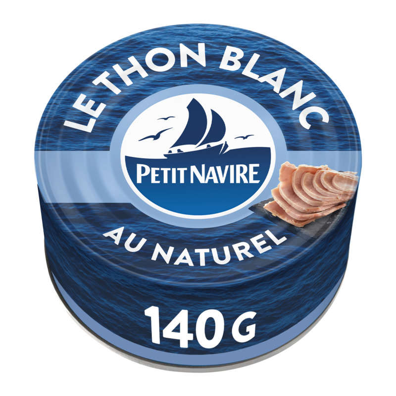 Petit Navire Thon Blanc Au Naturel 140g Petit Navire Thon Blanc Au Naturel 140g