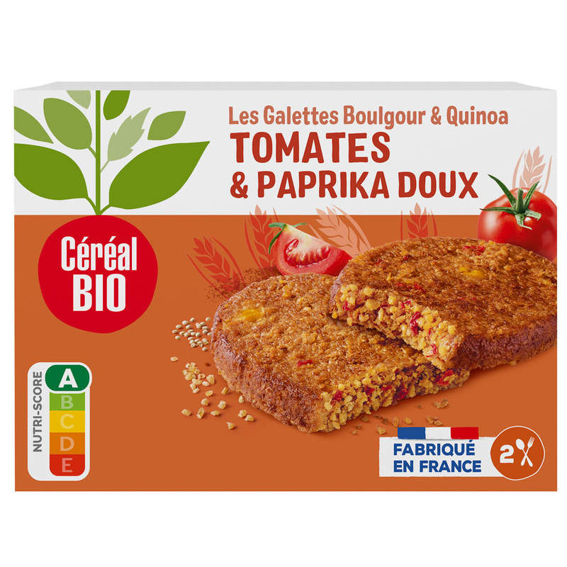 Céréal Bio Galette Quinoa Tomate 200g Céréal Bio Galette Quinoa Tomate 200g