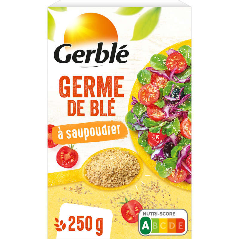 Gerblé Germe de blé à saupoudrer 250g Gerblé Germe de blé à saupoudrer 250g