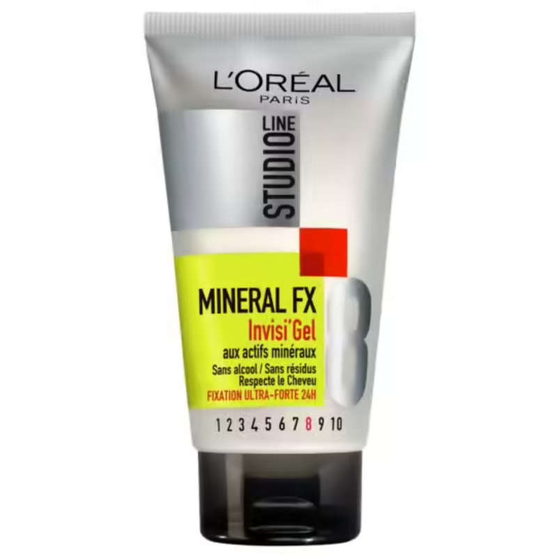 L'Oréal Paris Studio Line Gel Coiffant Mineral FX Gel Ultra Fixant 24h 150ml L'Oréal Paris Studio Line Gel Coiffant Mineral FX Gel Ultra Fixant 24h 150ml