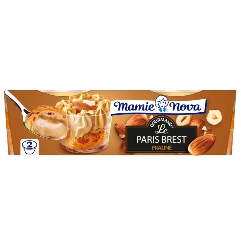 Mamie Nova Paris Brest Praliné 2x90g Mamie Nova Paris Brest Praliné 2x90g