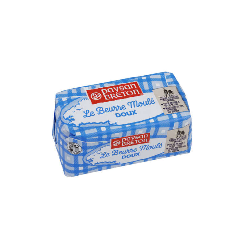 Paysan Breton Beurre Moulé Doux 250g Paysan Breton Beurre Moulé Doux 250g