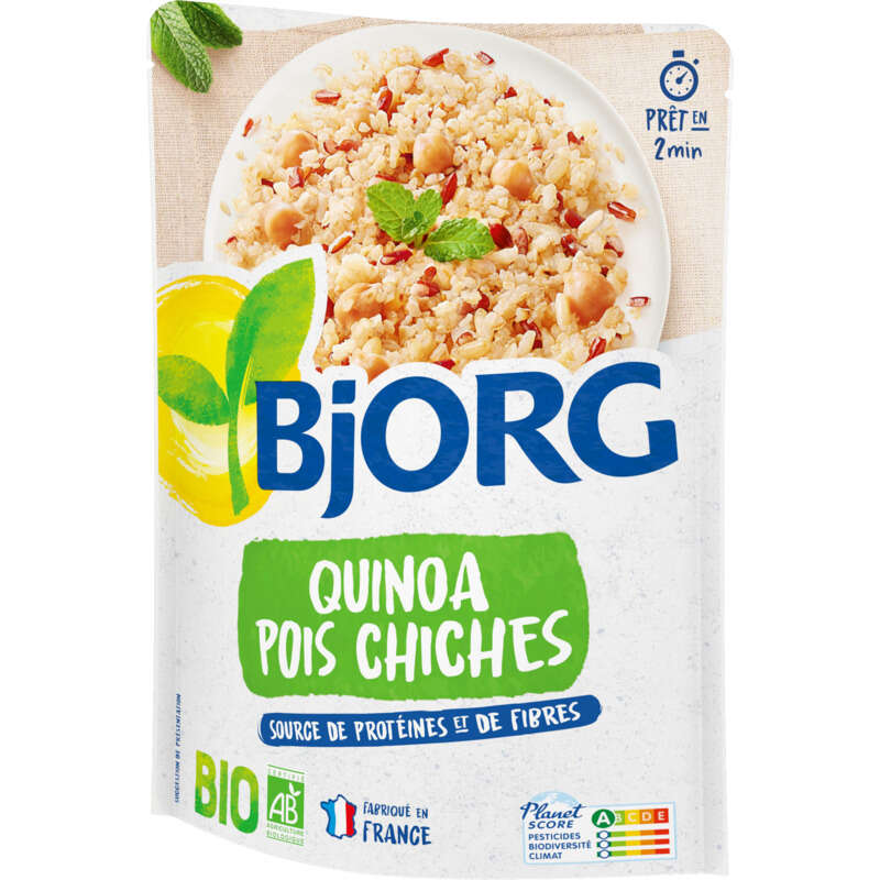 Bjorg Quinoa & pois chiches, bio 250g Bjorg Quinoa & pois chiches, bio 250g