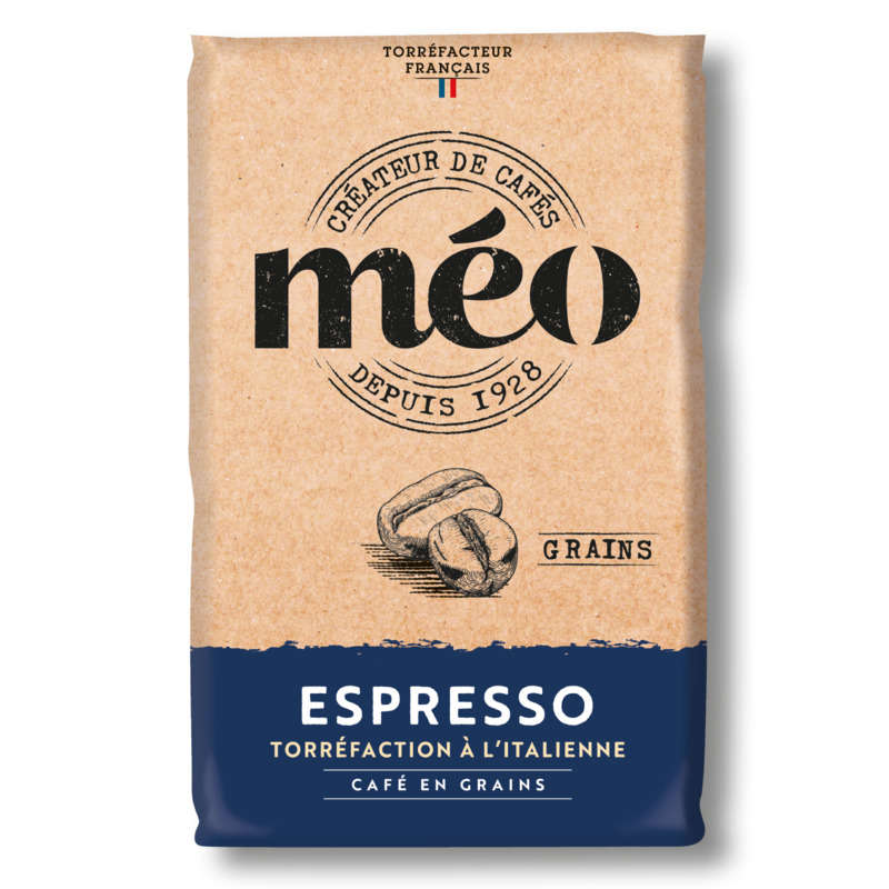 Méo Café En Grains Espresso 1kg Méo Café En Grains Espresso 1kg