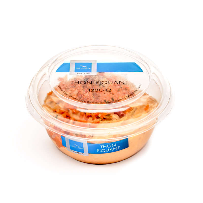 Delicemer Traiteur Tartinable Thon Piquant 120g Delicemer Traiteur Tartinable Thon Piquant 120g