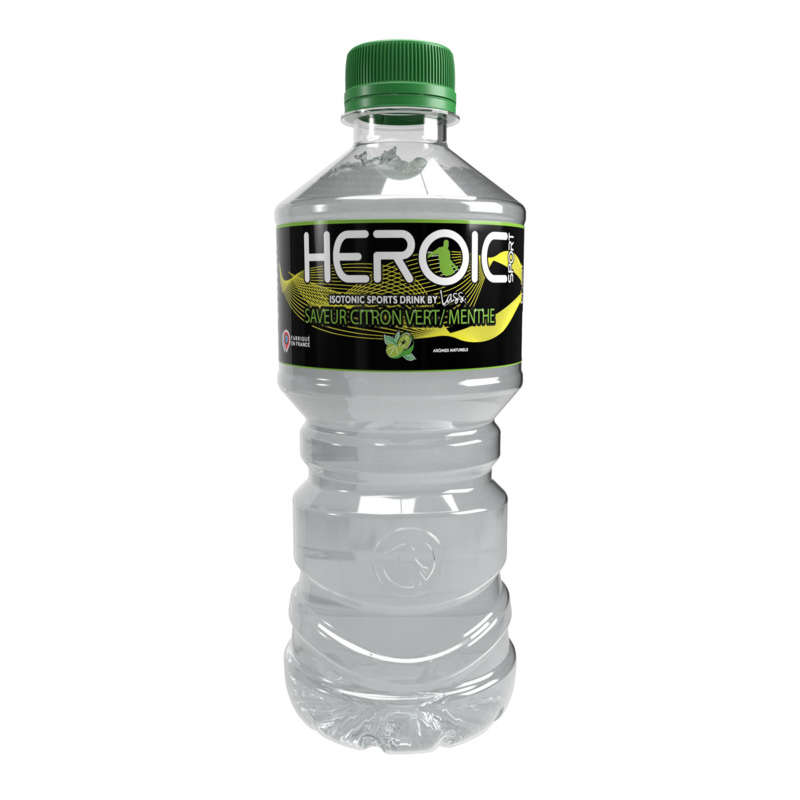 Heroic Sport Citron Vert Menthe 50cl Heroic Sport Citron Vert Menthe 50cl