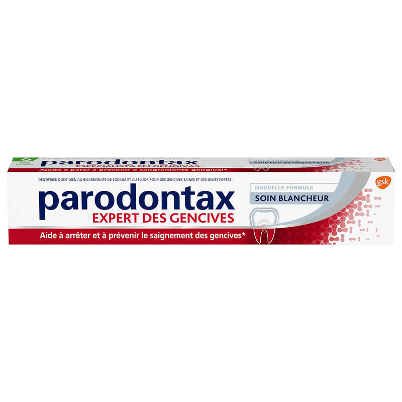 Parodontax Dentifrice Soin Blancheur 75Ml Parodontax Dentifrice Soin Blancheur 75Ml