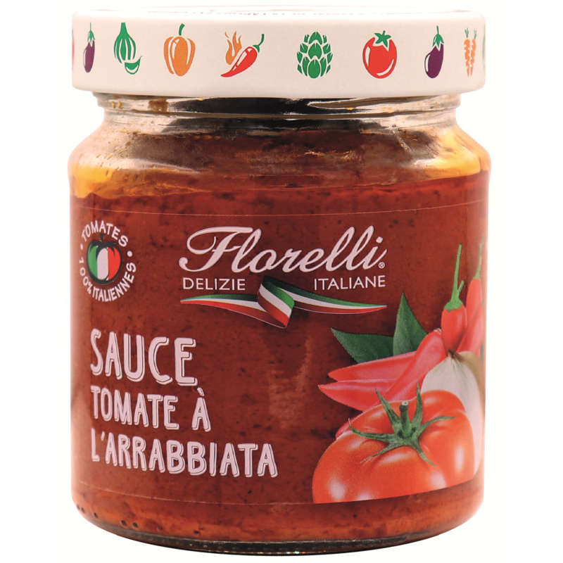 Florelli Sauce Tomate À L'Arrabbiata 250g Florelli Sauce Tomate À L'Arrabbiata 250g