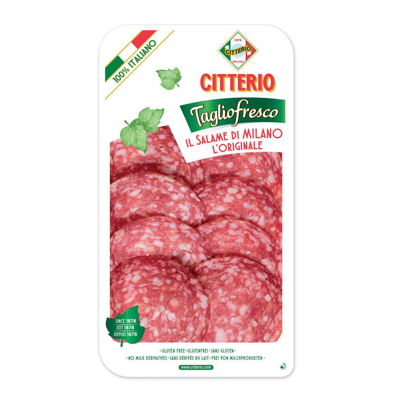 Citterio Salami De Milan Taglio Fresco 70g Citterio Salami De Milan Taglio Fresco 70g