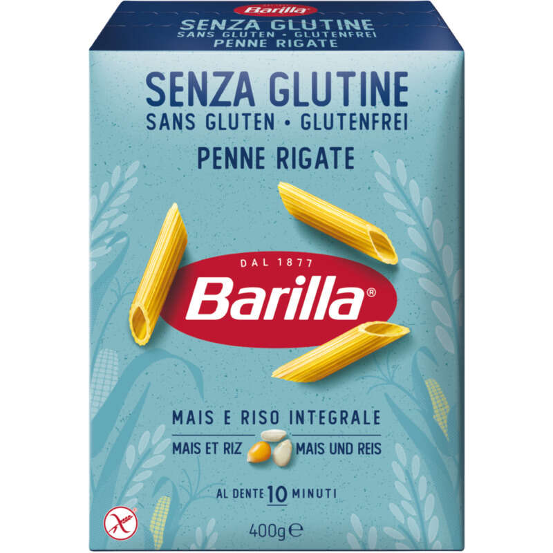 Barilla Pâtes penne rigate sans gluten 400g Barilla Pâtes penne rigate sans gluten 400g