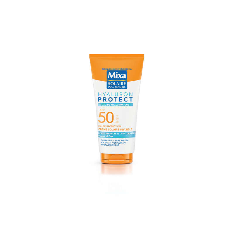 Mixa Solaire hyaluron protect peaux sensibles spf50 - 50ml Mixa Solaire hyaluron protect peaux sensibles spf50 - 50ml