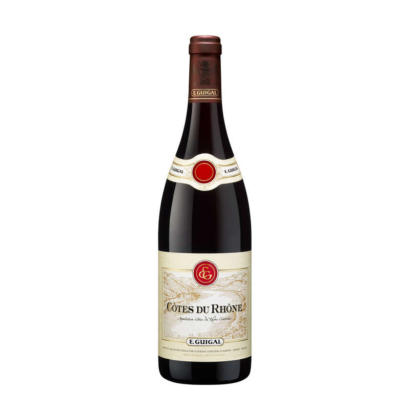 E.Guigal Côtes du Rhône AOP rouge 75cl E.Guigal Côtes du Rhône AOP rouge 75cl