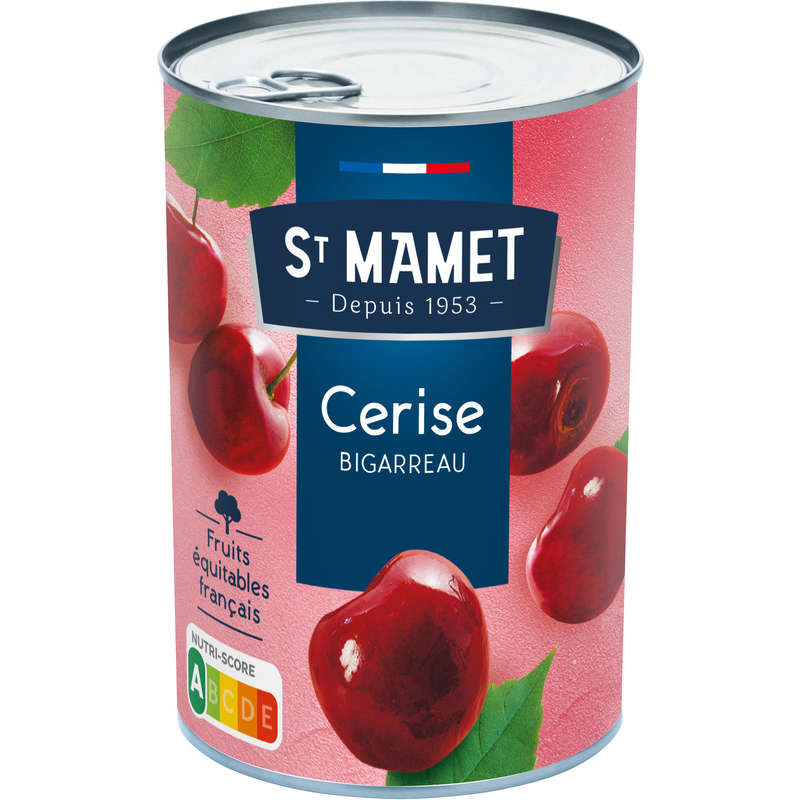 St Mamet Bigarreaux Au Sirop 425g St Mamet Bigarreaux Au Sirop 425g