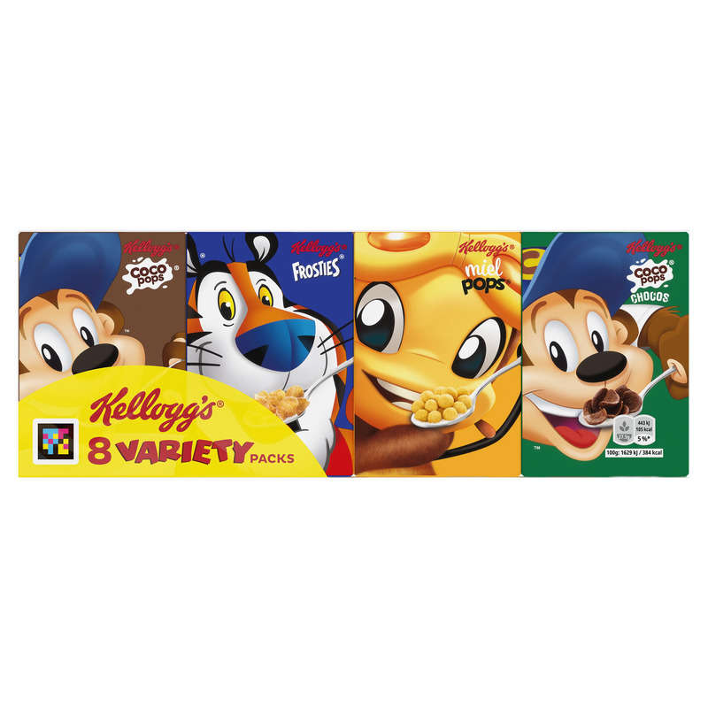 Kellogg's Céréales Variety Mini Pack 215g Kellogg's Céréales Variety Mini Pack 215g