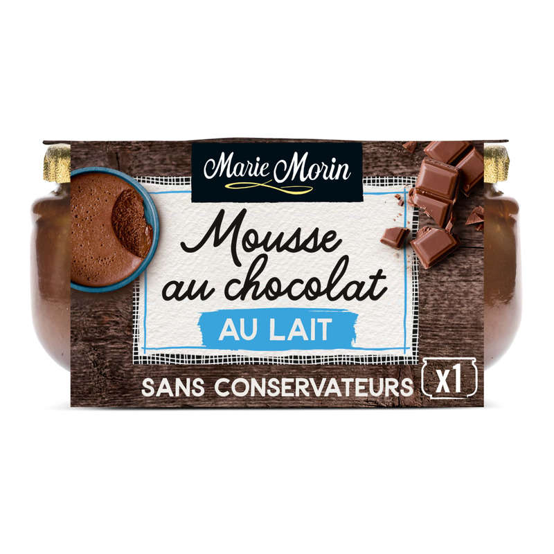 Marie Morin Mousse au Chocolat au Lait 100g Marie Morin Mousse au Chocolat au Lait 100g