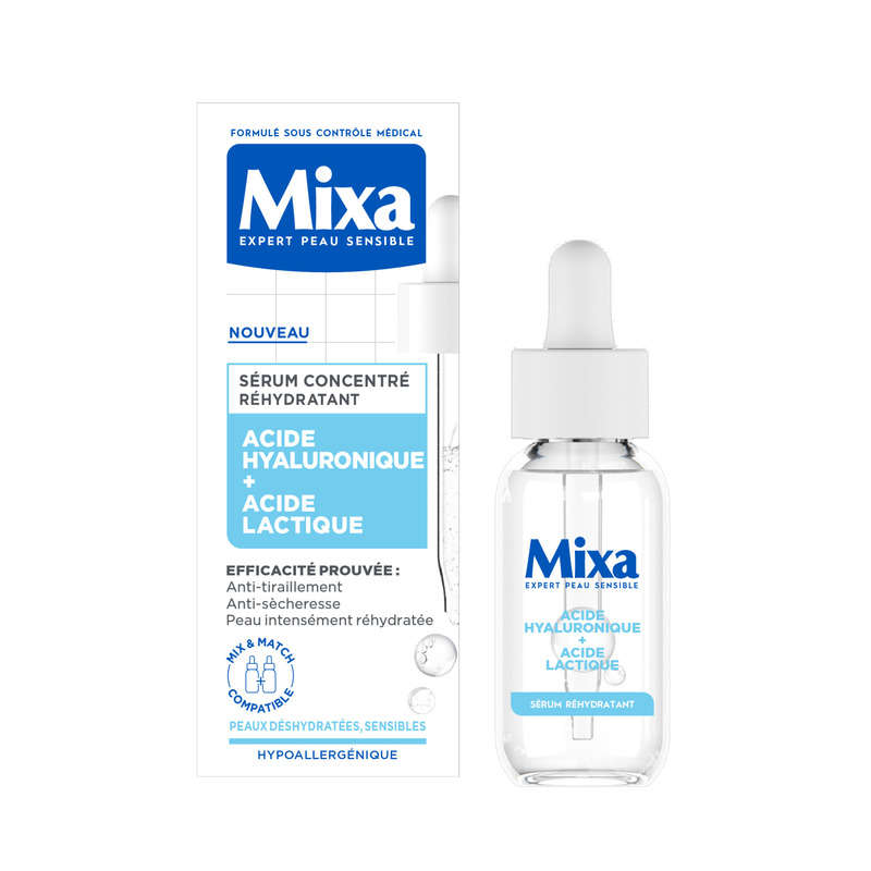 Mixa Sérum concentré réhydratant 30ml Mixa Sérum concentré réhydratant 30ml