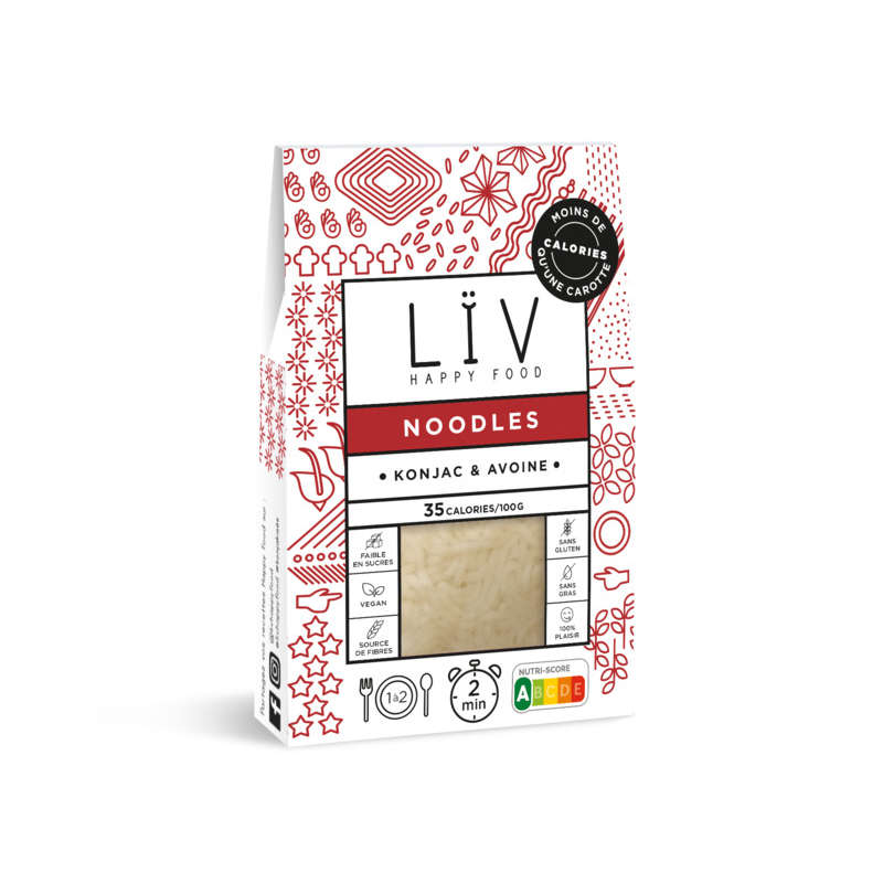 Liv Happy Food noodles de konjacac 200g Liv Happy Food noodles de konjacac 200g