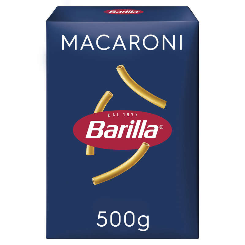 Barilla Pâtes maccheroni 500g Barilla Pâtes maccheroni 500g