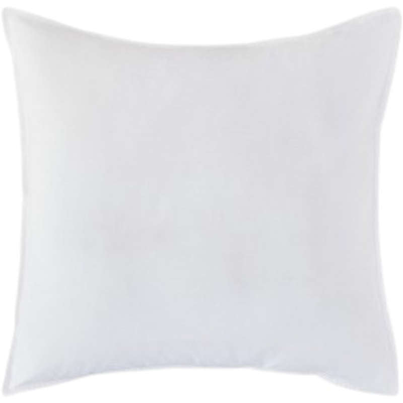 Monoprix taie carrée blanche double piqure Monoprix taie carrée blanche double piqure