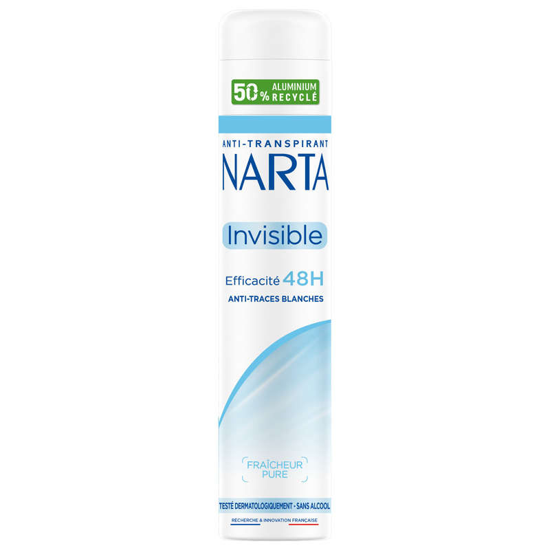 Narta Déodorant Invisible 48H 200ml Narta Déodorant Invisible 48H 200ml