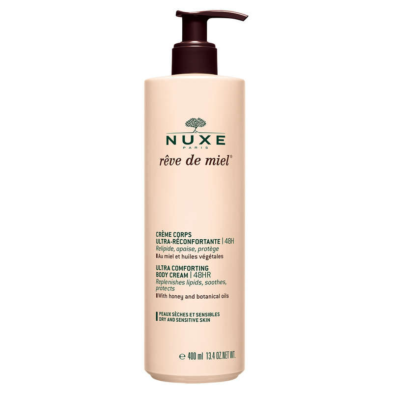 Nuxe Rêve de Miel Crème corps hydratante ultra-réconfortante 48h 400ml Nuxe Rêve de Miel Crème corps hydratante ultra-réconfortante 48h 400ml