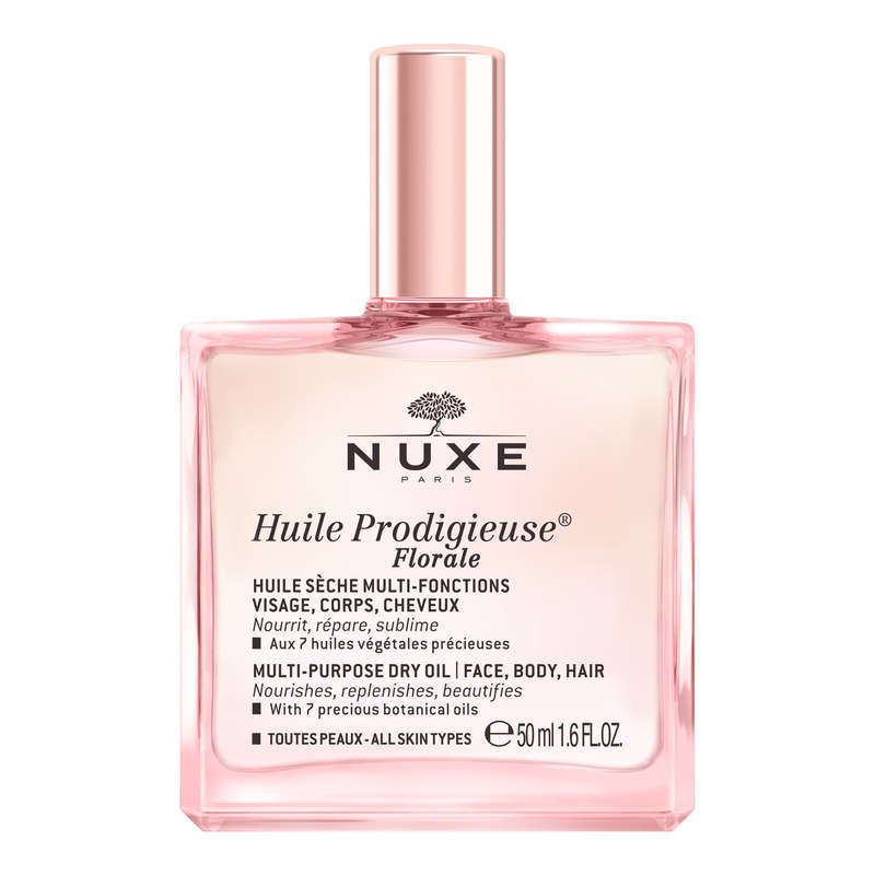 Nuxe Huile Prodigieuse Florale huile sèche visage corps cheveux 50ml Nuxe Huile Prodigieuse Florale huile sèche visage corps cheveux 50ml