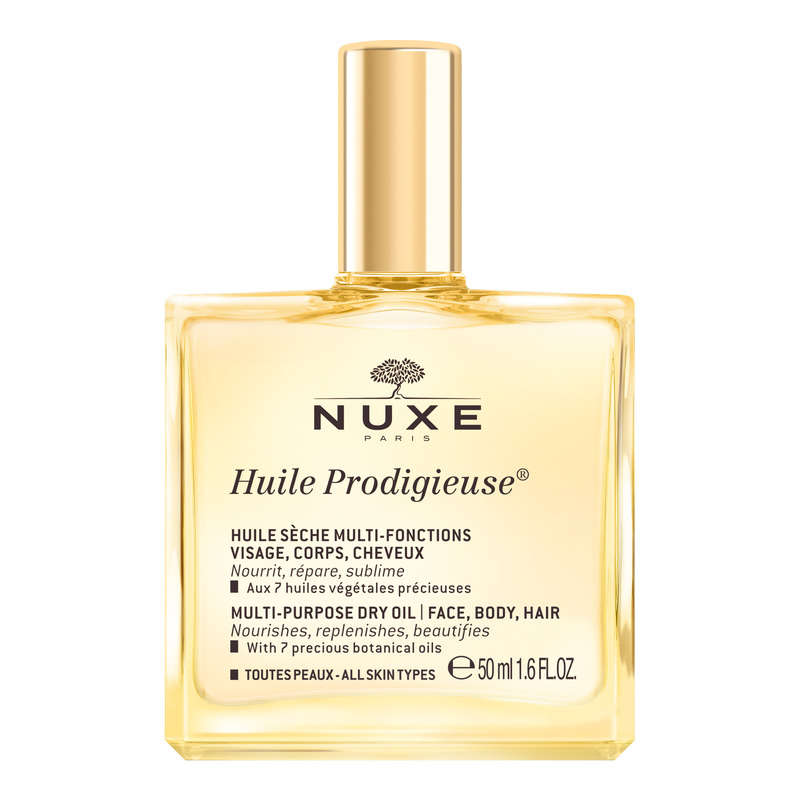 Nuxe Huile Prodigieuse huile sèche visage corps cheveux 50ml Nuxe Huile Prodigieuse huile sèche visage corps cheveux 50ml