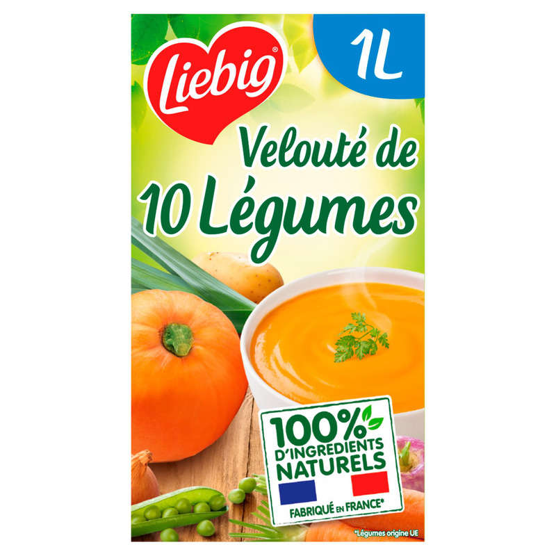 Liebig PurSoup' Velouté de 10 légumes 1L Liebig PurSoup' Velouté de 10 légumes 1L