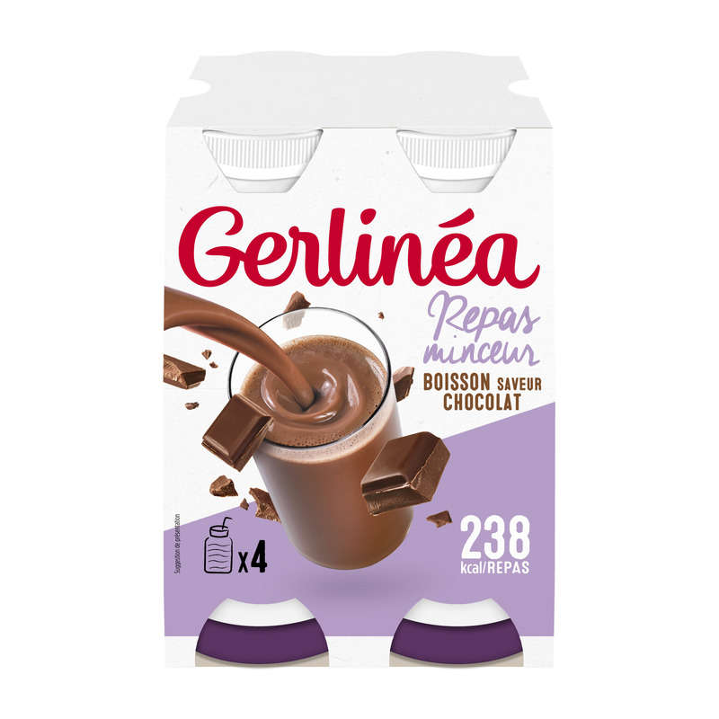 Gerlinéa Boisson chocolat repas minceur 944ml Gerlinéa Boisson chocolat repas minceur 944ml
