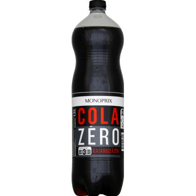 Monoprix Cola Zero La Bouteille De 1,5L Monoprix Cola Zero La Bouteille De 1,5L