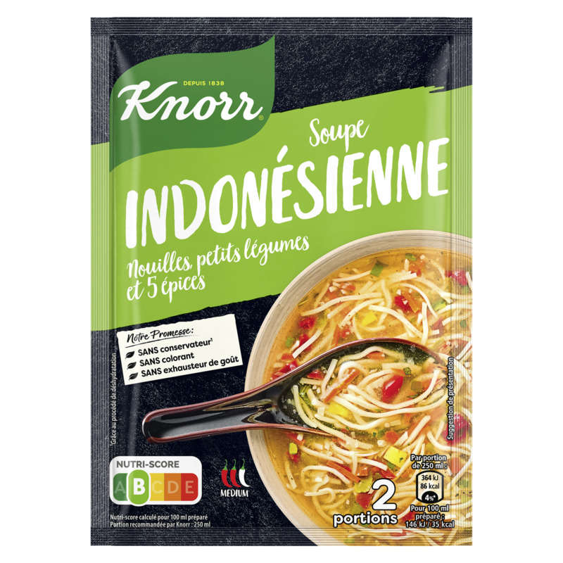 Knorr Soupe Indonésienne 45g Knorr Soupe Indonésienne 45g