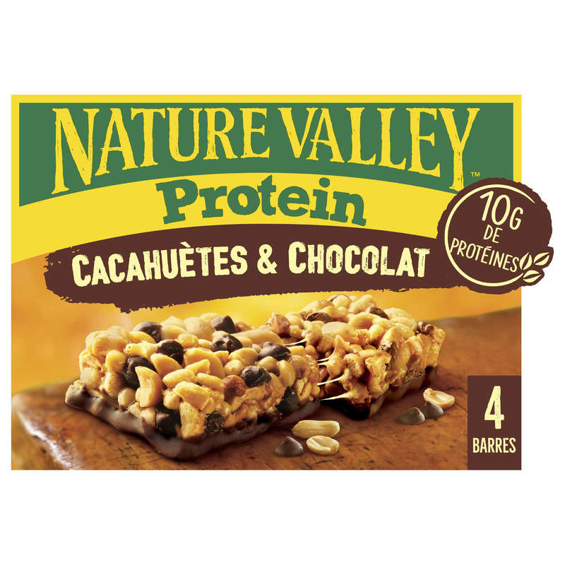 Nature Valley Barre De Céréales Protein Cacahuètes & Chocolat 40G Nature Valley Barre De Céréales Protein Cacahuètes & Chocolat 40G