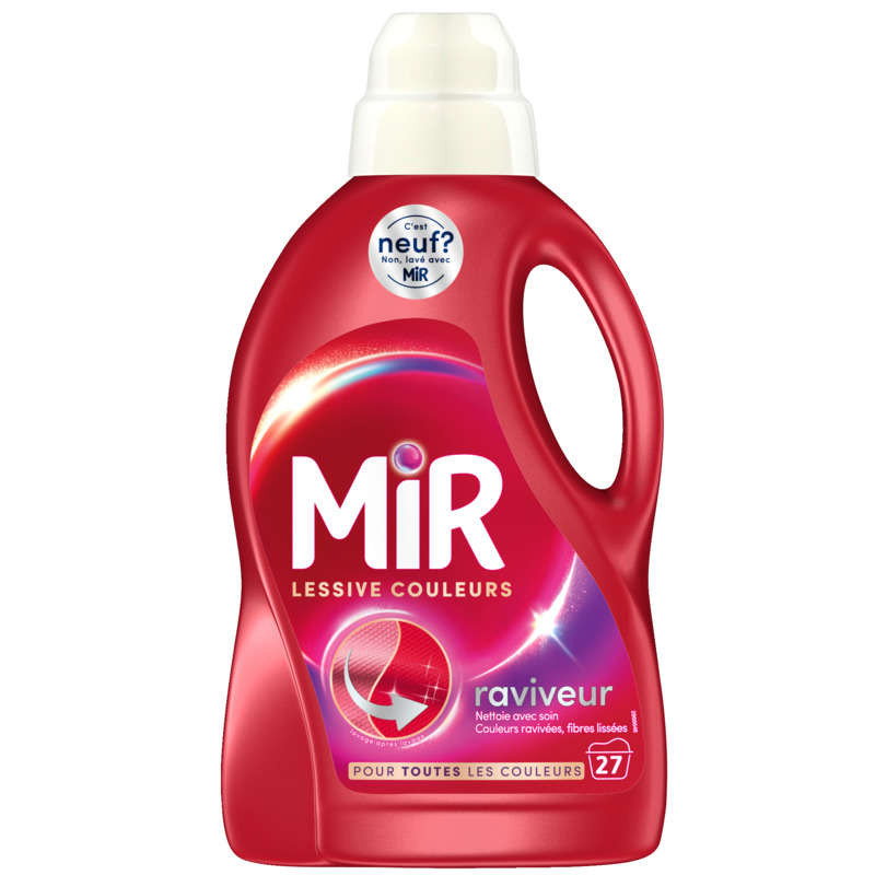 Mir Refresh Lessive Liquide Raviveur De Couleurs 27 Lavages 1,35 L Mir Refresh Lessive Liquide Raviveur De Couleurs 27 Lavages 1,35 L