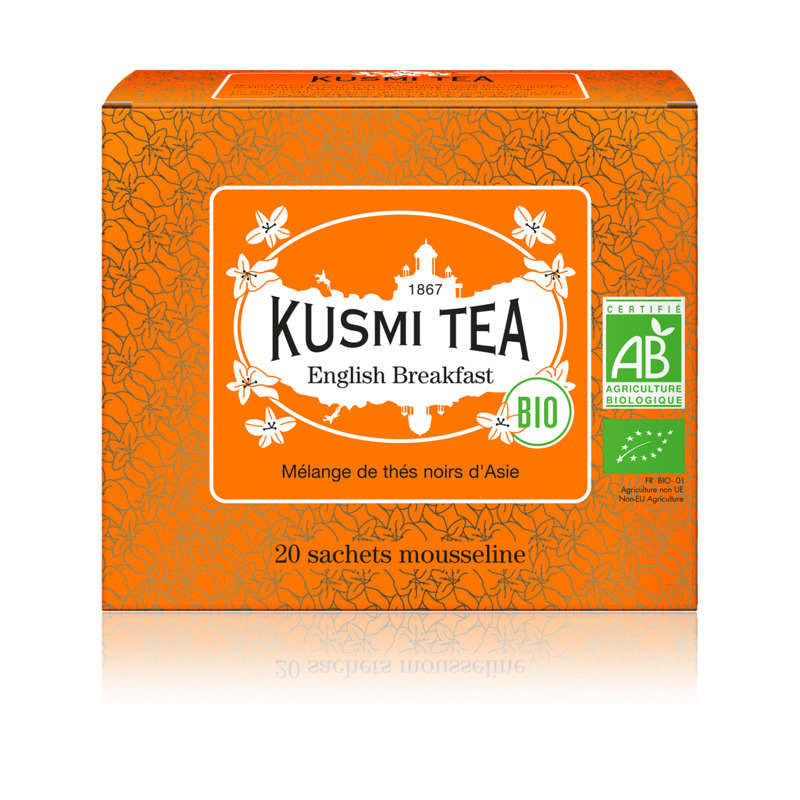 Kusmi Tea Thé English Breakfast Bio x20 40g Kusmi Tea Thé English Breakfast Bio x20 40g