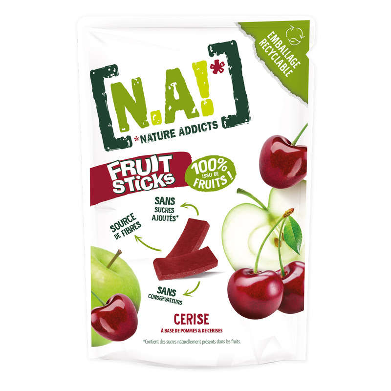 N.A! Doypack Fruit Sticks Fruits de Saison 40g N.A! Doypack Fruit Sticks Fruits de Saison 40g