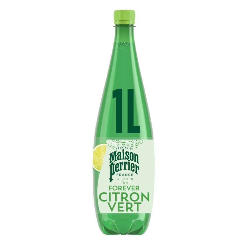 Maison Perrier Forever Boisson Gazeuse Aromatisée Citron Vert 1L Maison Perrier Forever Boisson Gazeuse Aromatisée Citron Vert 1L