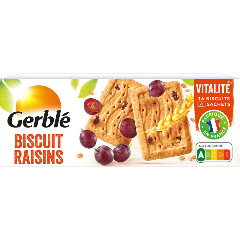 Gerblé Biscuit raisins 270g Gerblé Biscuit raisins 270g