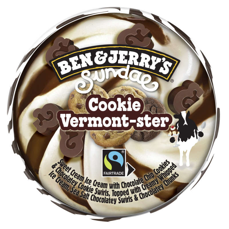 Ben & Jerry's Sundae cookie Vermont-ster 324g
