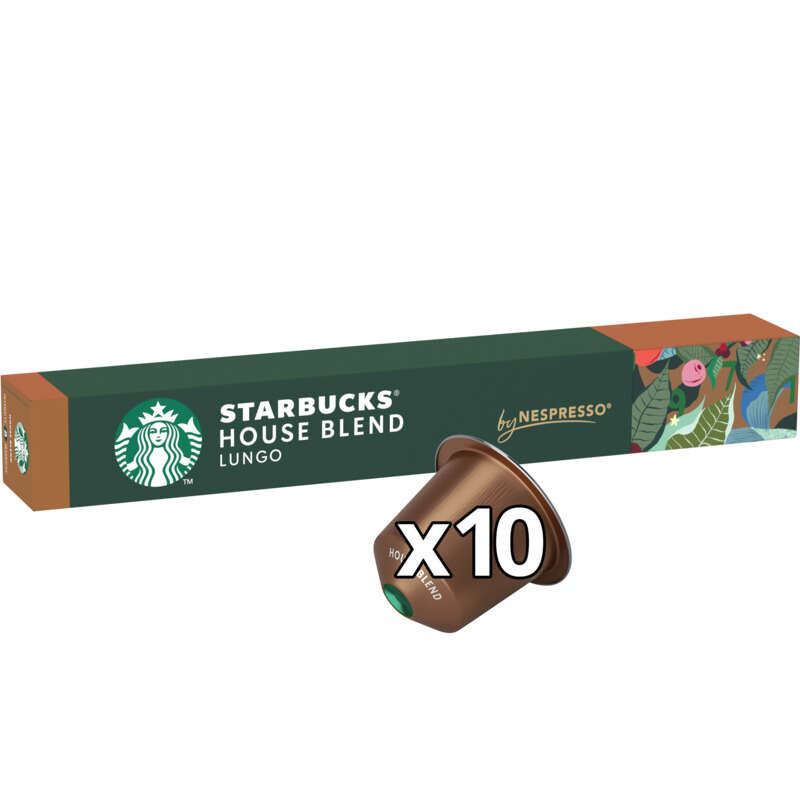 Starbucks Nespresso House Blend, intensity 8 x10 Starbucks Nespresso House Blend, intensity 8 x10