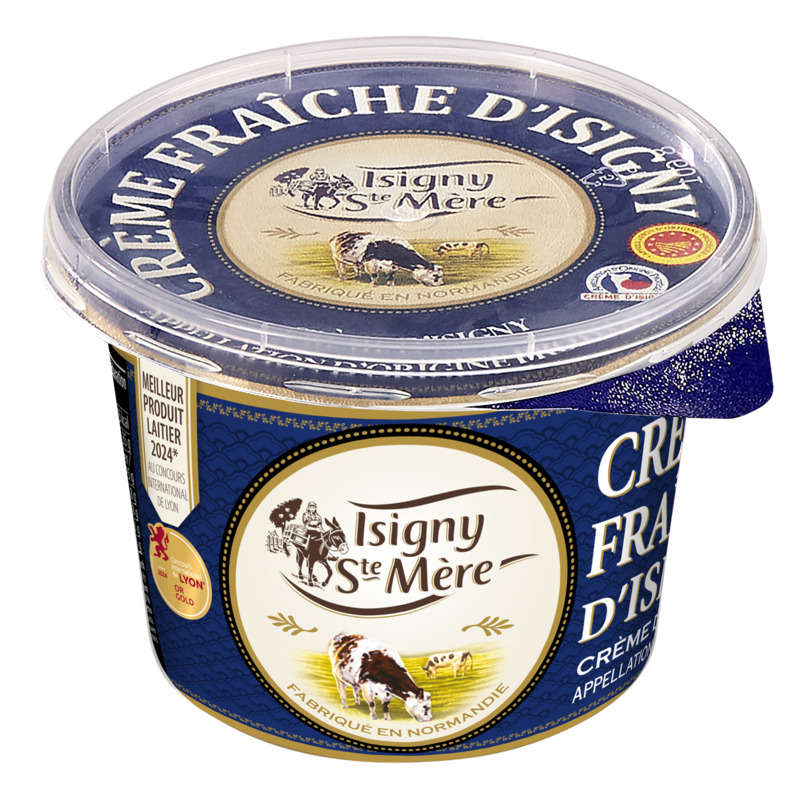 Isigny Sainte Mère Crème Fraîche D'isigny Aop 20cl Isigny Sainte Mère Crème Fraîche D'isigny Aop 20cl