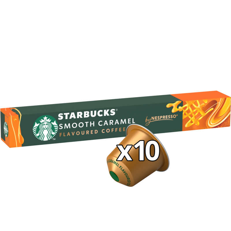Starbucks by Nespresso caramel x10 capsules 51g Starbucks by Nespresso caramel x10 capsules 51g