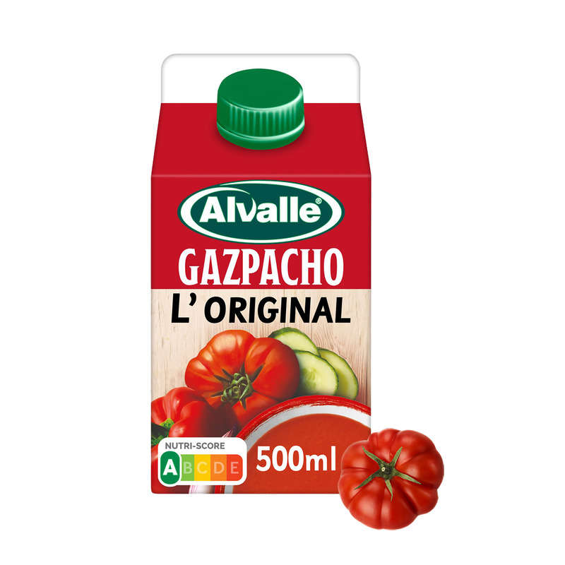 Alvalle - Gazpacho - l'original - La brique de 50cl Alvalle - Gazpacho - l'original - La brique de 50cl