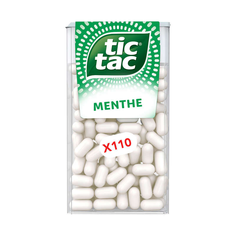 Tic Tac Bonbons Menthe x110 Tic Tac Bonbons Menthe x110