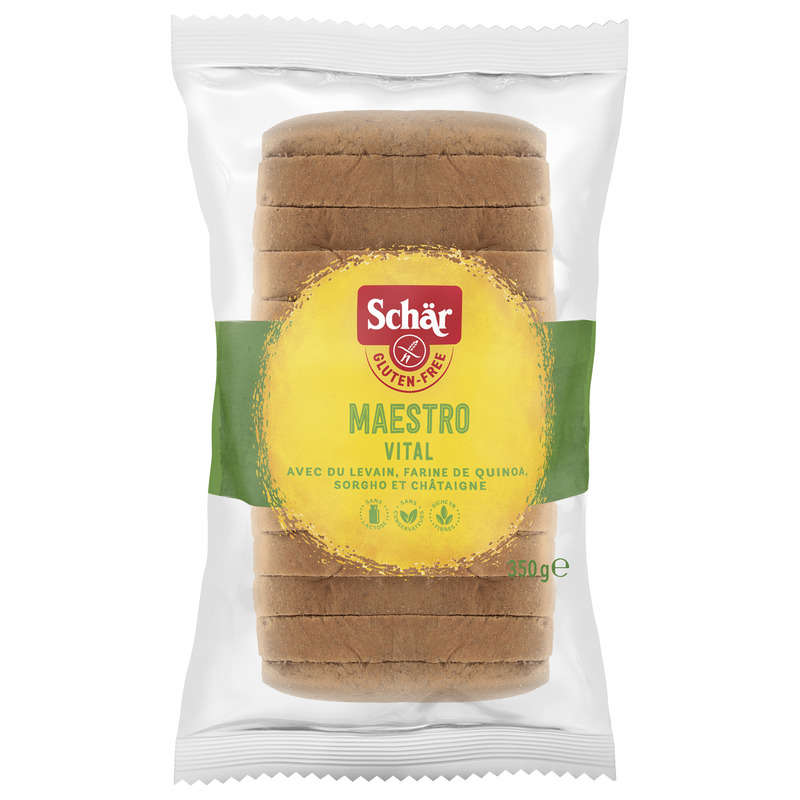 Schär Pain Maestro Vital Sans Gluten 350g Schär Pain Maestro Vital Sans Gluten 350g