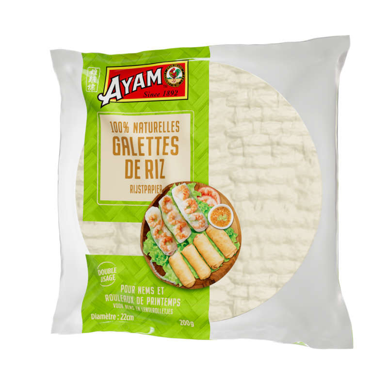 Ayam Galettes de riz 200g Ayam Galettes de riz 200g