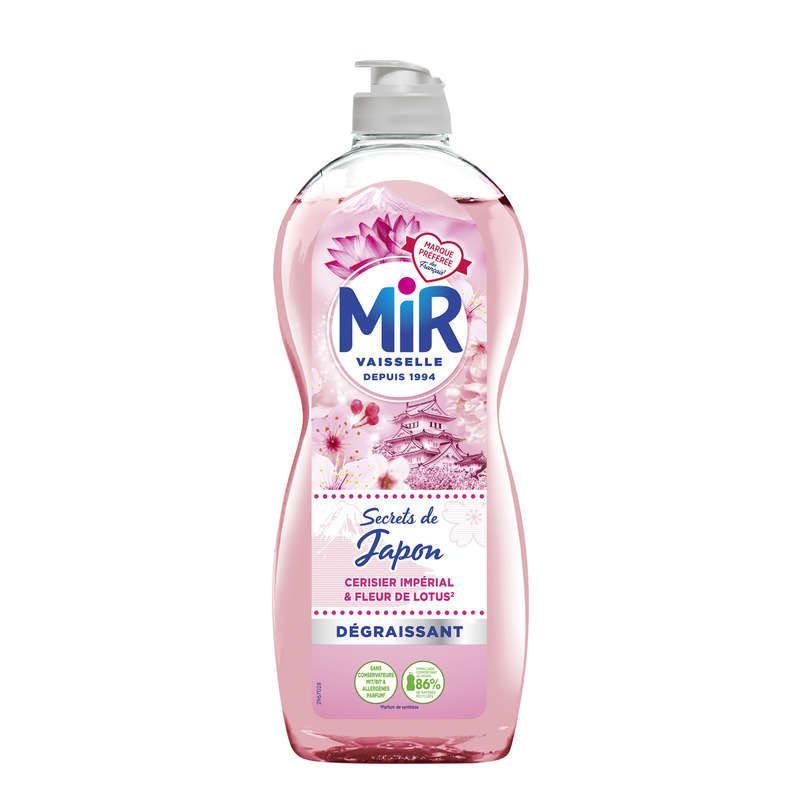 Mir Liquide Vaisselle Secrets de Japon 675ml Mir Liquide Vaisselle Secrets de Japon 675ml