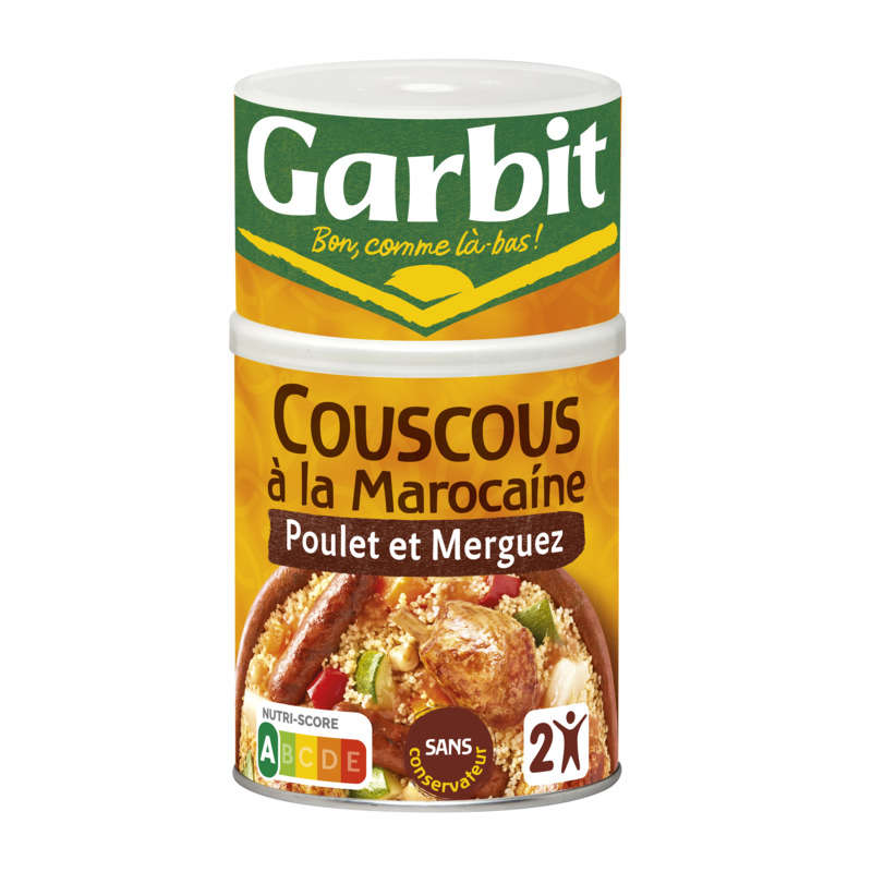 Garbit Couscous Royal Poulet & Merguez 980g Garbit Couscous Royal Poulet & Merguez 980g