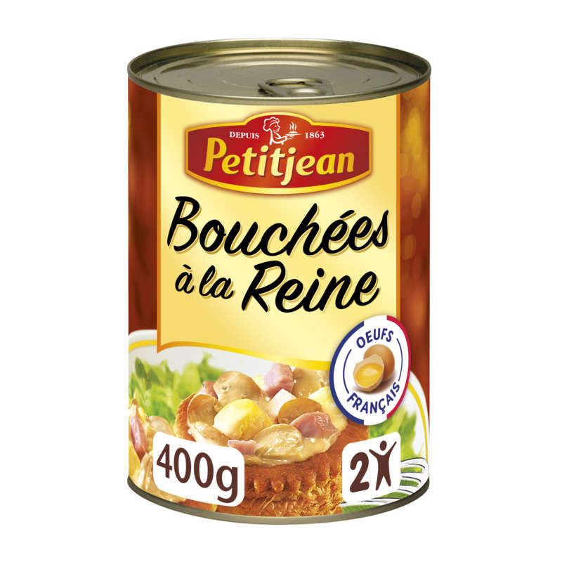 Petitjean Garniture pour bouchées à la Reine 400g Petitjean Garniture pour bouchées à la Reine 400g